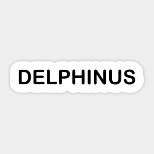 DELPHINUS Sticker
